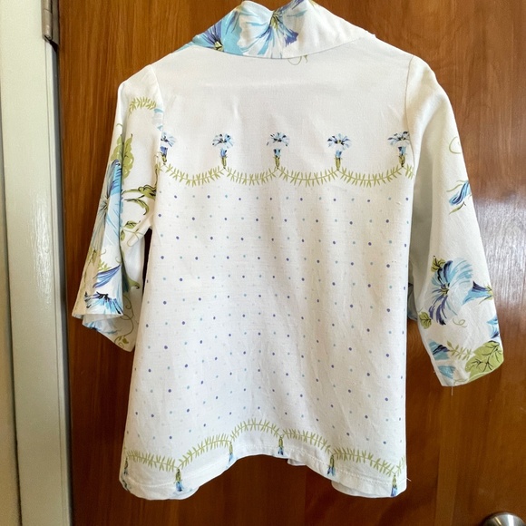 Upcycled Cotton Unlined Printed Jacket Medium - Picture 2 of 15